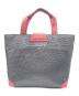 JARDIN DES SACS (ジャルダンデサック) トートバッグ ブラック×レッド：5000円
