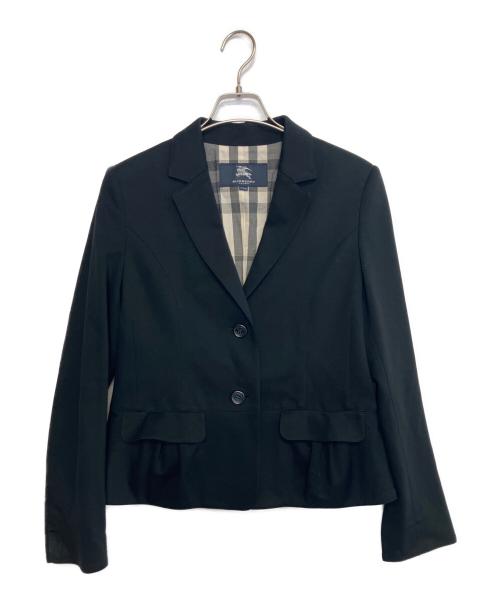 BURBERRY LONDON（バーバリーロンドン）BURBERRY LONDON (バーバリーロンドン) テーラードジャケット ブラック サイズ:170Aの古着・服飾アイテム