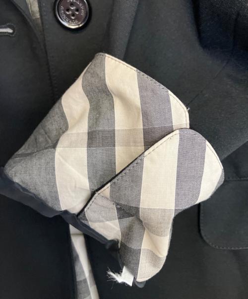BURBERRY LONDON（バーバリーロンドン）BURBERRY LONDON (バーバリーロンドン) テーラードジャケット ブラック サイズ:170Aの古着・服飾アイテム
