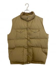 THE NORTH FACE（ザ ノース フェイス）の古着「ダウンベスト」｜ブラウン