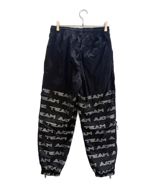 Aape BY A BATHING APE（エーエイプ バイ アベイシングエイプ）Aape BY A BATHING APE (エーエイプ バイ アベイシングエイプ) ジャージパンツ ブラック サイズ:Lの古着・服飾アイテム