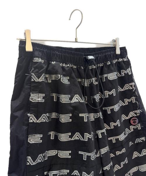 Aape BY A BATHING APE（エーエイプ バイ アベイシングエイプ）Aape BY A BATHING APE (エーエイプ バイ アベイシングエイプ) ジャージパンツ ブラック サイズ:Lの古着・服飾アイテム