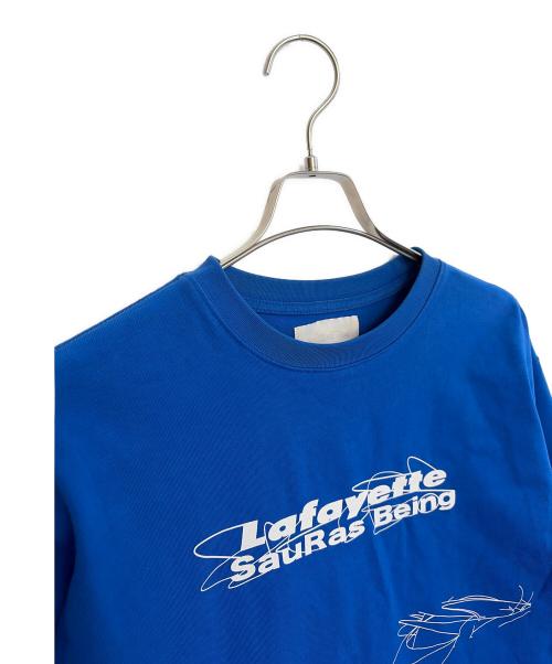 Sauras Being（ソーラス ビーイング）Sauras Being (ソーラス ビーイング) LFYT (エルエフワイティー) 長袖カットソー ブルー サイズ:Lの古着・服飾アイテム