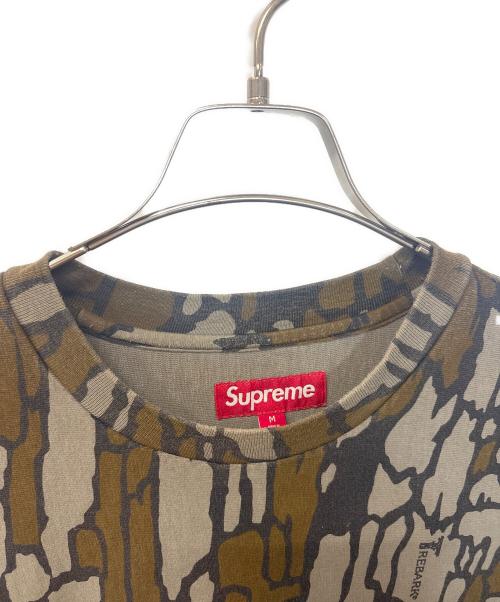 SUPREME（シュプリーム）Supreme (シュプリーム) Oak Trebark Camo Pocket Tee カーキ サイズ:Mの古着・服飾アイテム