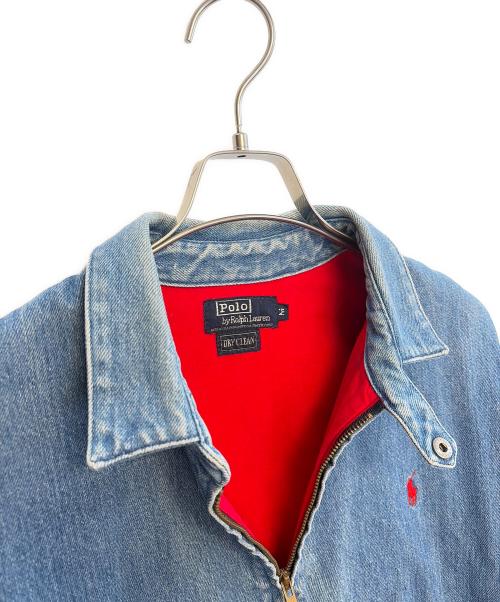 POLO RALPH LAUREN（ポロ・ラルフローレン）POLO RALPH LAUREN (ポロ・ラルフローレン) デニムスイングトップ インディゴ サイズ:Mの古着・服飾アイテム