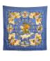 HERMES (エルメス) スカーフ ブルー：20000円