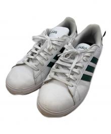 adidas（アディダス）の古着「GRAND COURT 2.0」｜ホワイト×グリーン