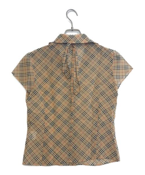 BURBERRY BLUE LABEL（バーバリー ブルー レーベル）BURBERRY BLUE LABEL (バーバリー ブルー レーベル) 半袖シャツ ベージュ サイズ:38の古着・服飾アイテム