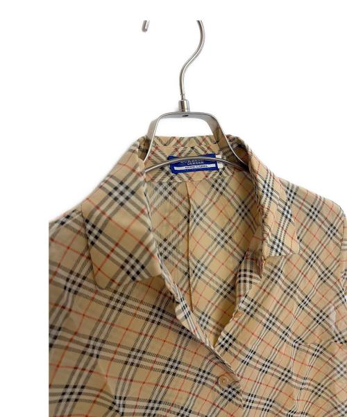 BURBERRY BLUE LABEL（バーバリー ブルー レーベル）BURBERRY BLUE LABEL (バーバリー ブルー レーベル) 半袖シャツ ベージュ サイズ:38の古着・服飾アイテム