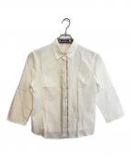 BURBERRY BLUE LABELバーバリー ブルー レーベル）の古着「長袖シャツ」｜ホワイト