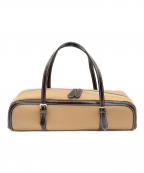 BURBERRY BLUE LABELバーバリー ブルー レーベル）の古着「ミニボストンバッグ」｜ブラウン