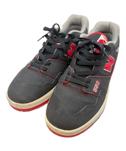NEW BALANCE（ニューバランス）NEW BALANCE (ニューバランス) BB550SG1 ブラック×レッド サイズ:28.5の古着・服飾アイテム