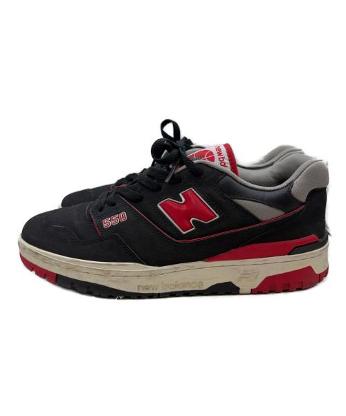 NEW BALANCE（ニューバランス）NEW BALANCE (ニューバランス) BB550SG1 ブラック×レッド サイズ:28.5の古着・服飾アイテム