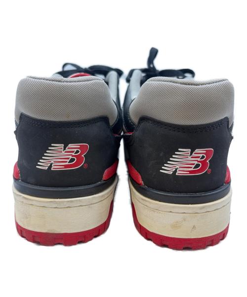 NEW BALANCE（ニューバランス）NEW BALANCE (ニューバランス) BB550SG1 ブラック×レッド サイズ:28.5の古着・服飾アイテム