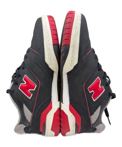 NEW BALANCE（ニューバランス）NEW BALANCE (ニューバランス) BB550SG1 ブラック×レッド サイズ:28.5の古着・服飾アイテム