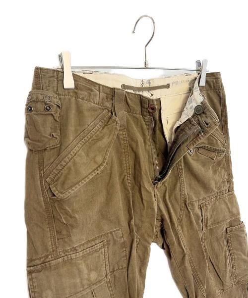 POLO RALPH LAUREN（ポロ・ラルフローレン）POLO RALPH LAUREN (ポロ・ラルフローレン) カーゴパンツ オリーブ サイズ:W32の古着・服飾アイテム