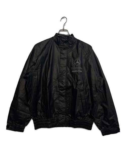 Mercedes Benz（メルセデスベンツ）Mercedes Benz (メルセデスベンツ) ナイロンジャケット グレー サイズ:Freeの古着・服飾アイテム