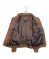 moda italiana (モーダイタリアーナ) moda italiana モーダイタリアーナ レザージャケット ブラウン サイズ:M：8000円