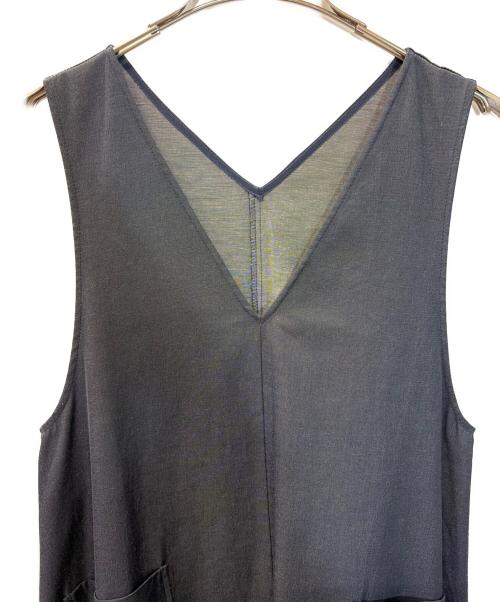 BEARDSLEY（ビアズリー）BEARDSLEY (ビアズリー) ノースリーブ・キャミソールワンピース インディゴの古着・服飾アイテム