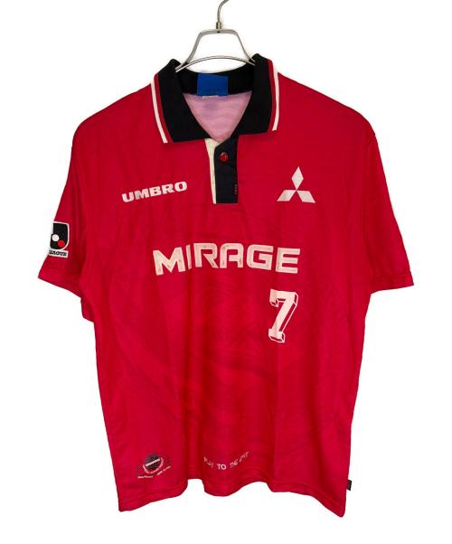 浦和レッズ（ウラワレッズ）浦和レッズ (ウラワレッズ) UMBRO (アンブロ) サッカーユニフォーム レッドの古着・服飾アイテム