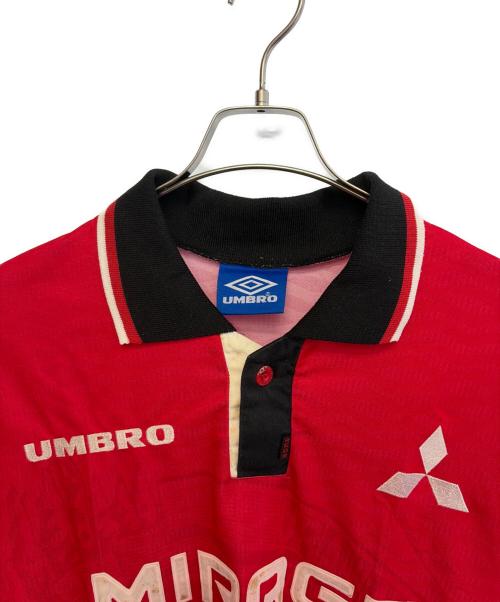 浦和レッズ（ウラワレッズ）浦和レッズ (ウラワレッズ) UMBRO (アンブロ) サッカーユニフォーム レッドの古着・服飾アイテム