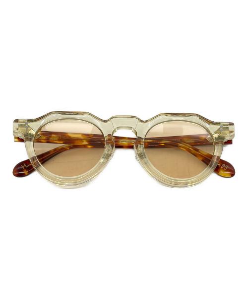 H OPTICAL（エイチオプティカル）H OPTICAL (エイチオプティカル) サングラス ブラウンの古着・服飾アイテム