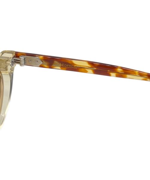 H OPTICAL（エイチオプティカル）H OPTICAL (エイチオプティカル) サングラス ブラウンの古着・服飾アイテム