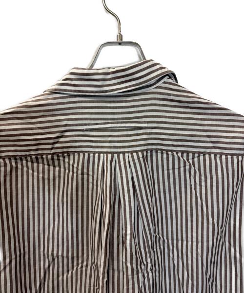 ticca（ティッカ）TICCA (ティッカ) スキッパーシャツワンピース ブラウン サイズ:SIZE FREEの古着・服飾アイテム