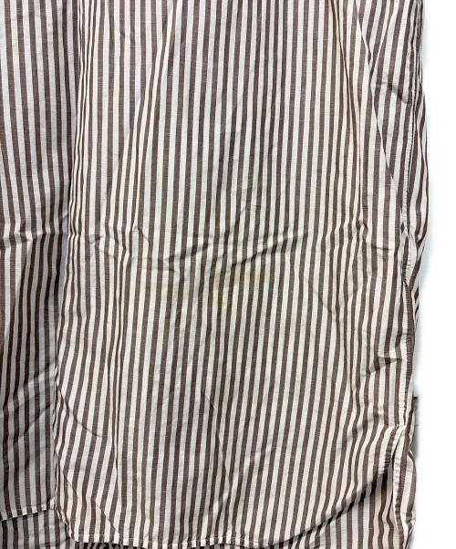 ticca（ティッカ）TICCA (ティッカ) スキッパーシャツワンピース ブラウン サイズ:SIZE FREEの古着・服飾アイテム