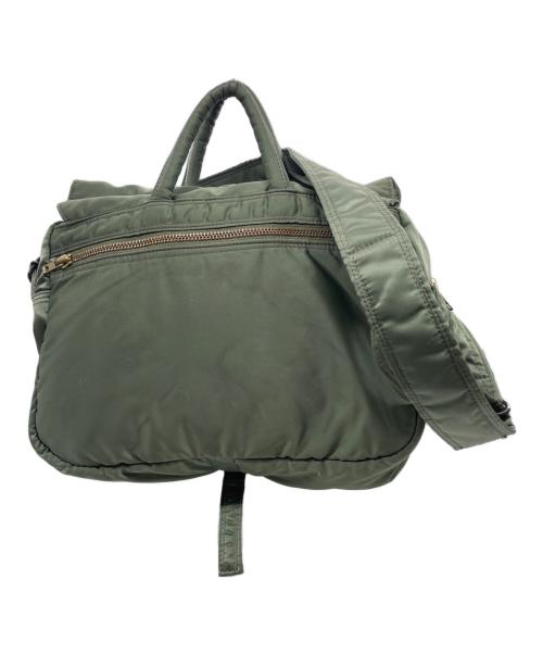 PORTER（ポーター）PORTER (ポーター) PORTER ポーター タンカー ショルダーバッグ 2WAY グリーンの古着・服飾アイテム