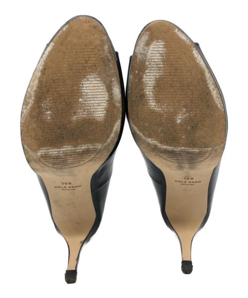 COLE HAAN（コールハーン）COLE HAAN (コールハーン) ヒールパンプス ブラック サイズ:7 1/2の古着・服飾アイテム
