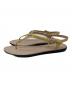 PRADA (プラダ) Tストラップサンダル イエロー サイズ:38：12000円