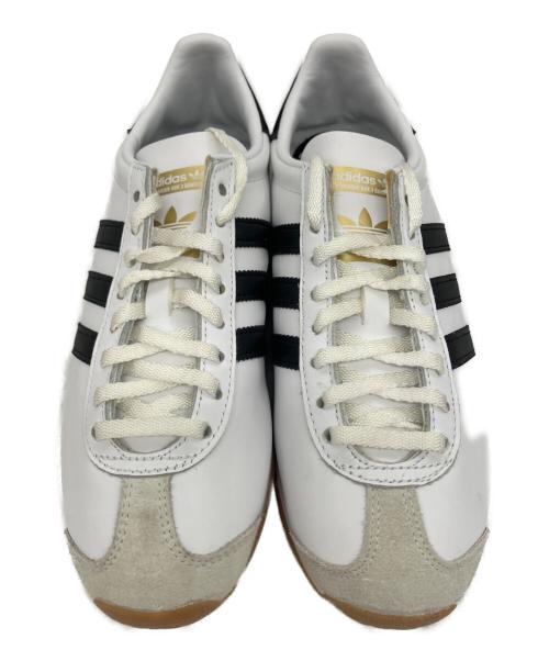 adidas（アディダス）adidas (アディダス) Country OG ホワイト×ブラック サイズ:24.5の古着・服飾アイテム