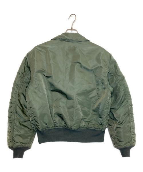 ALPHA（アルファ）ALPHA (アルファ) フライトジャケット オリーブ サイズ:Ｍの古着・服飾アイテム