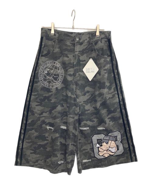 GALFY（ガルフィー）GALFY (ガルフィー) カモフラかも？デカパンショーツ カーキ サイズ:XL 未使用品の古着・服飾アイテム