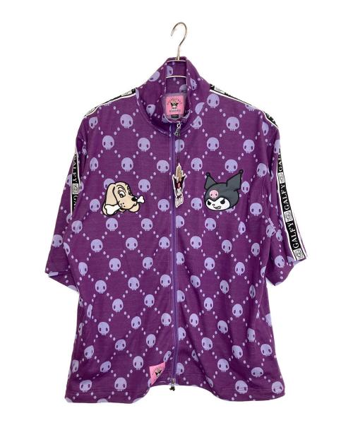 GALFY（ガルフィー）GALFY (ガルフィー) Sanrio (サンリオ) ドクロだらけ夏セットアップ パープル サイズ:XL 未使用品の古着・服飾アイテム