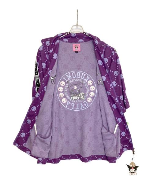 GALFY（ガルフィー）GALFY (ガルフィー) Sanrio (サンリオ) ドクロだらけ夏セットアップ パープル サイズ:XL 未使用品の古着・服飾アイテム