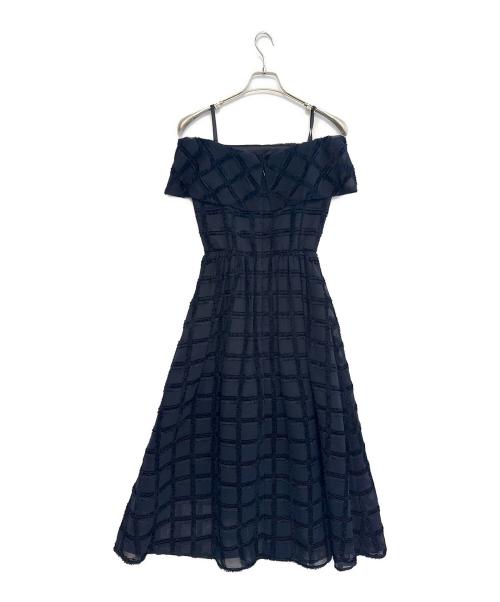 ANAYI（アナイ）ANAYI (アナイ) ノースリーブワンピース ネイビー サイズ:Mの古着・服飾アイテム