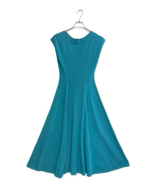JENNE（ジェンヌ）JENNE (ジェンヌ) ノースリーブワンピース ブルー サイズ:Mの古着・服飾アイテム