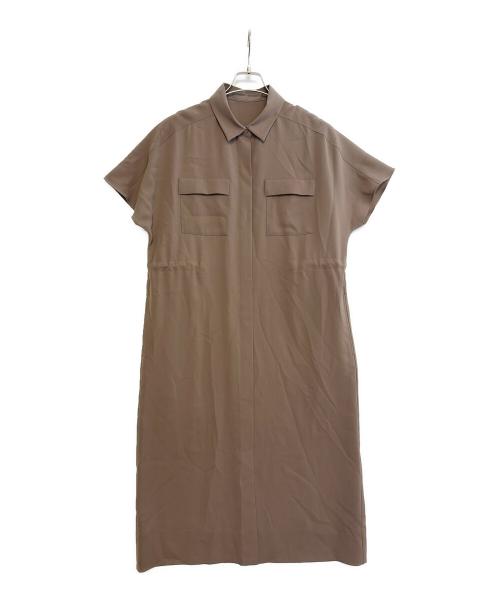 SOEJU（ソージュ）SOEJU (ソージュ) 半袖ワンピース ブラウン サイズ:Mの古着・服飾アイテム