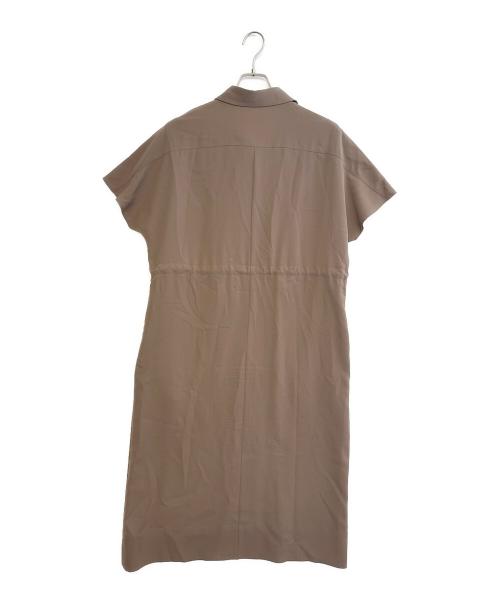 SOEJU（ソージュ）SOEJU (ソージュ) 半袖ワンピース ブラウン サイズ:Mの古着・服飾アイテム