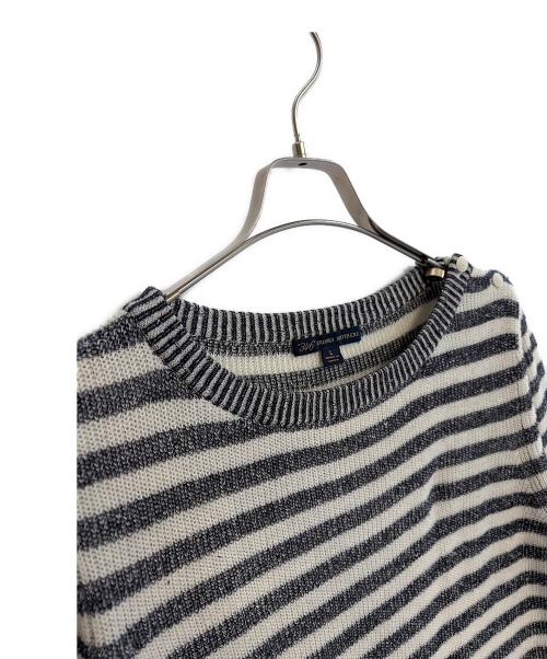 BROOKS BROTHERS（ブルックスブラザーズ）BROOKS BROTHERS (ブルックスブラザーズ) 厚手ニット ブラック×ホワイト サイズ:Lの古着・服飾アイテム
