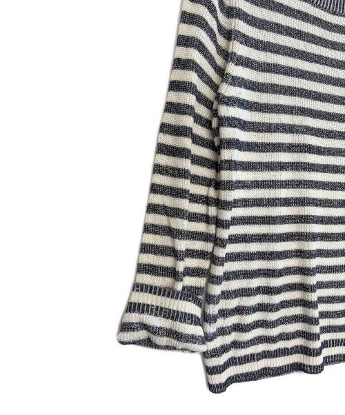 BROOKS BROTHERS（ブルックスブラザーズ）BROOKS BROTHERS (ブルックスブラザーズ) 厚手ニット ブラック×ホワイト サイズ:Lの古着・服飾アイテム