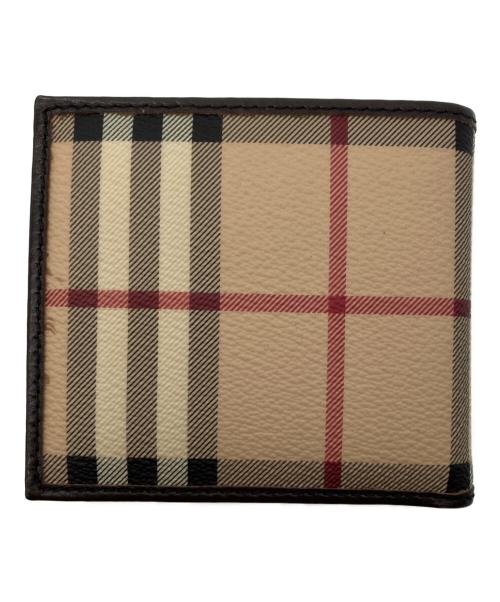 BURBERRY（バーバリー）BURBERRY (バーバリー) BURBERRY　2つ折り財布　 カーキの古着・服飾アイテム