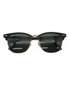 RAY-BAN×luxotticaレイバン×ルックスオティカ）の古着「RAY‐BANサングラスクラブマスター」｜ブラック×ゴールド