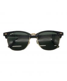 RAY-BAN×luxottica（レイバン×ルックスオティカ）の古着「RAY‐BANサングラスクラブマスター」｜ブラック×ゴールド