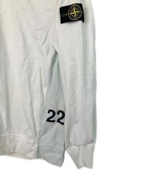 STONE ISLAND（ストーンアイランド）STONE ISLAND (ストーンアイランド) 長袖カットソー ホワイト サイズ:XLの古着・服飾アイテム