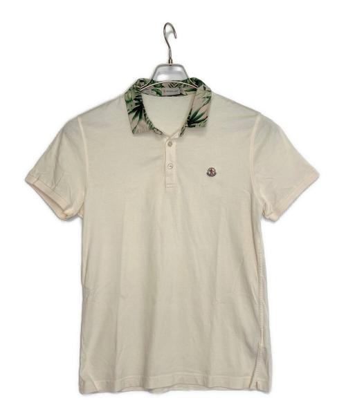 MONCLER（モンクレール）MONCLER (モンクレール) ポロシャツ ベージュ サイズ:XLの古着・服飾アイテム
