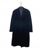 DELFINAデルフィナ）の古着「DELFINA デルフィナ  チェスターコート カシミヤ」｜ブラック