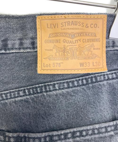 LEVI'S（リーバイス）LEVI'S (リーバイス) ブラックデニム ブラック サイズ:W33 83.5cmの古着・服飾アイテム